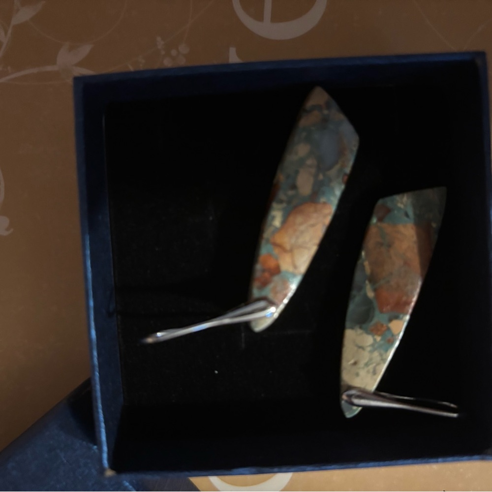 Natural Stone Earrings